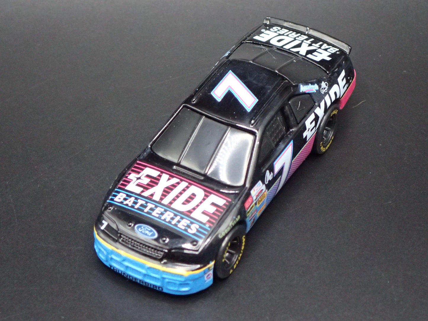 1995 95 FORD THUNDERBIRD 7 GEOFF BODINE NASCAR 1:64 SCALE DIECAST MODEL CAR