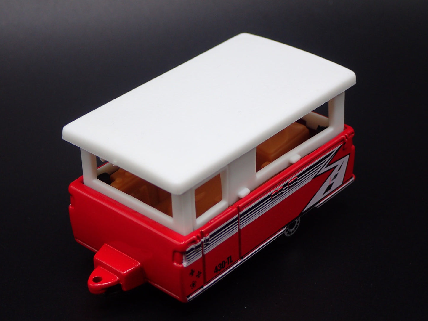 POP-UP CAMPER TRAILER RED RARE 1:64 SCALE COLLECTIBLE DIORAMA DIECAST MODEL CAR