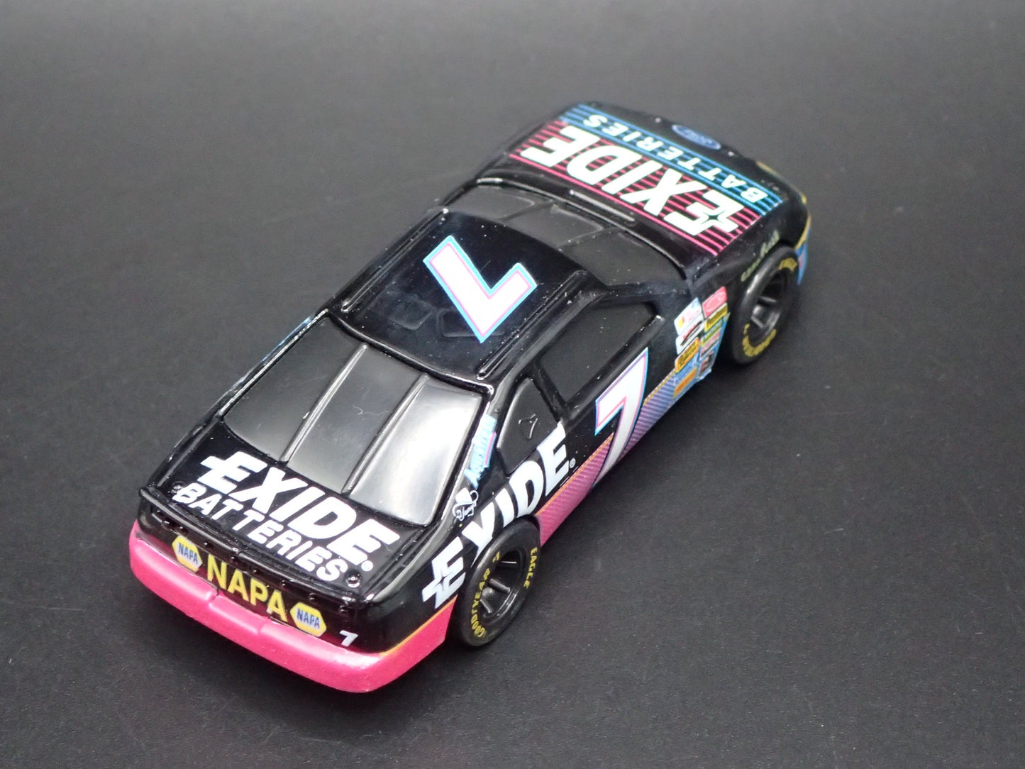1995 95 FORD THUNDERBIRD 7 GEOFF BODINE NASCAR 1:64 SCALE DIECAST MODEL CAR
