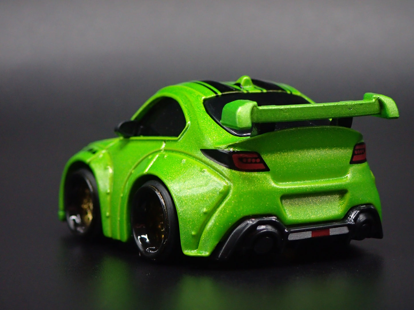 2021-2025 TOYOTA GR86 CAR TUNED GREEN JDM 1/64 SCALE DIORAMA DIECAST MODEL CAR