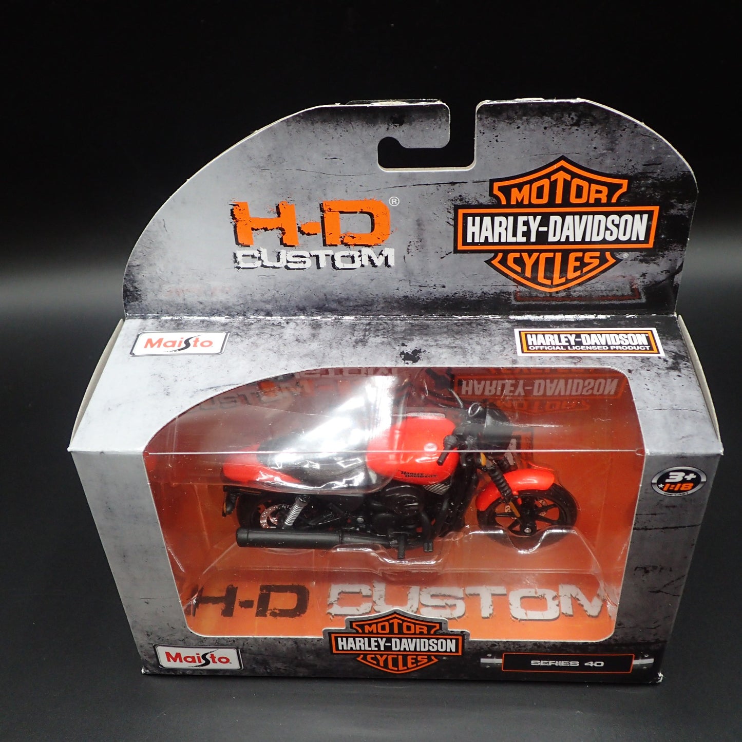 2015 15 STREET 750 HARLEY DAVIDSON MOTORCYCLE MAISTO SERIES 40 1/18 MODEL BIKE