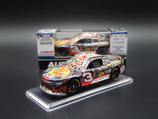 2025 CHEVROLET CAMARO 3 AUSTIN DILLON WINCHESTER NASCAR 1:64 DIECAST MODEL CAR
