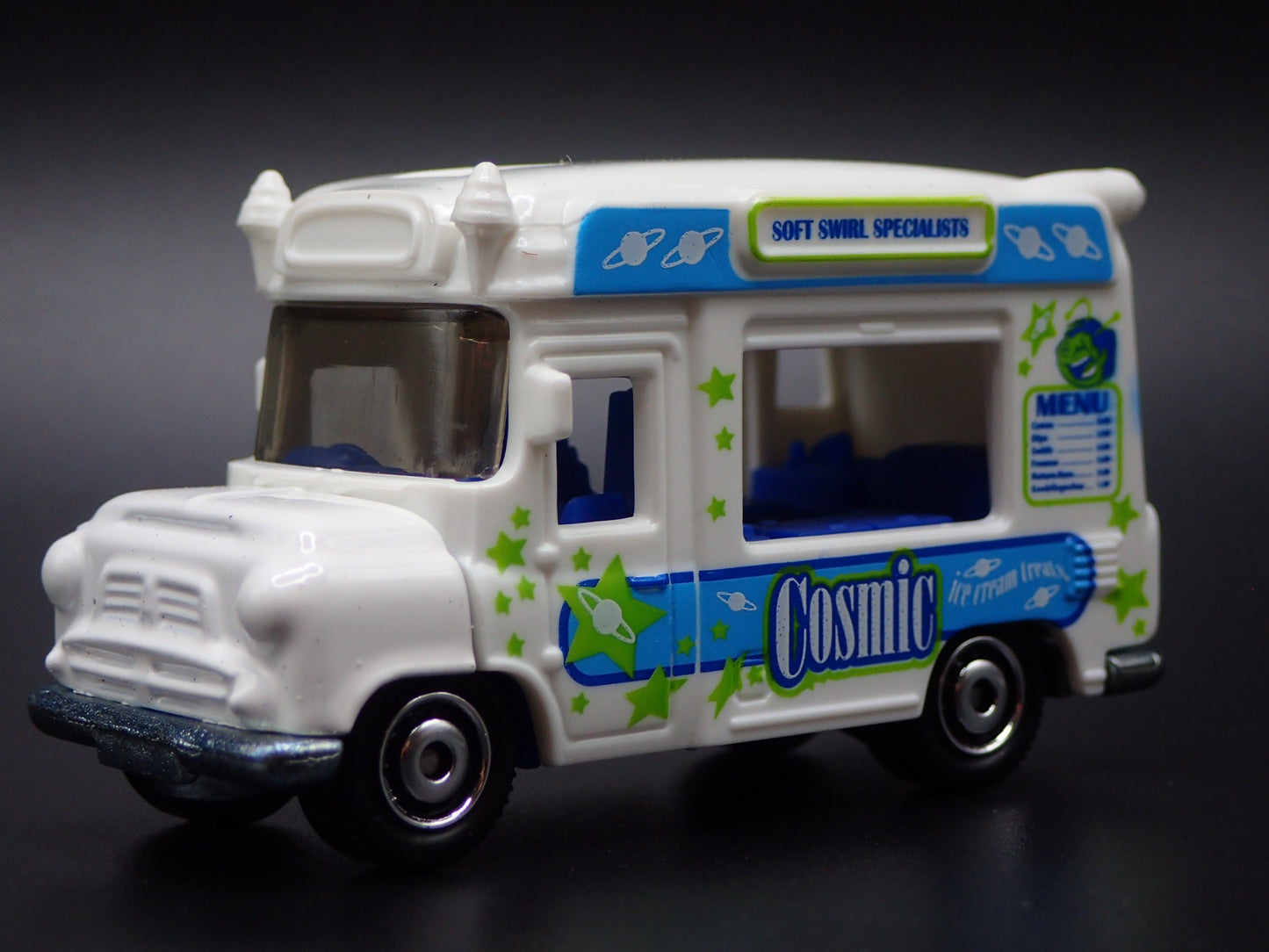 COSMIC SOFT SERVE ICE CREAM FOOD TRUCK 1:64 MB SCALE DIORAMA DIECAST MODEL CAR
