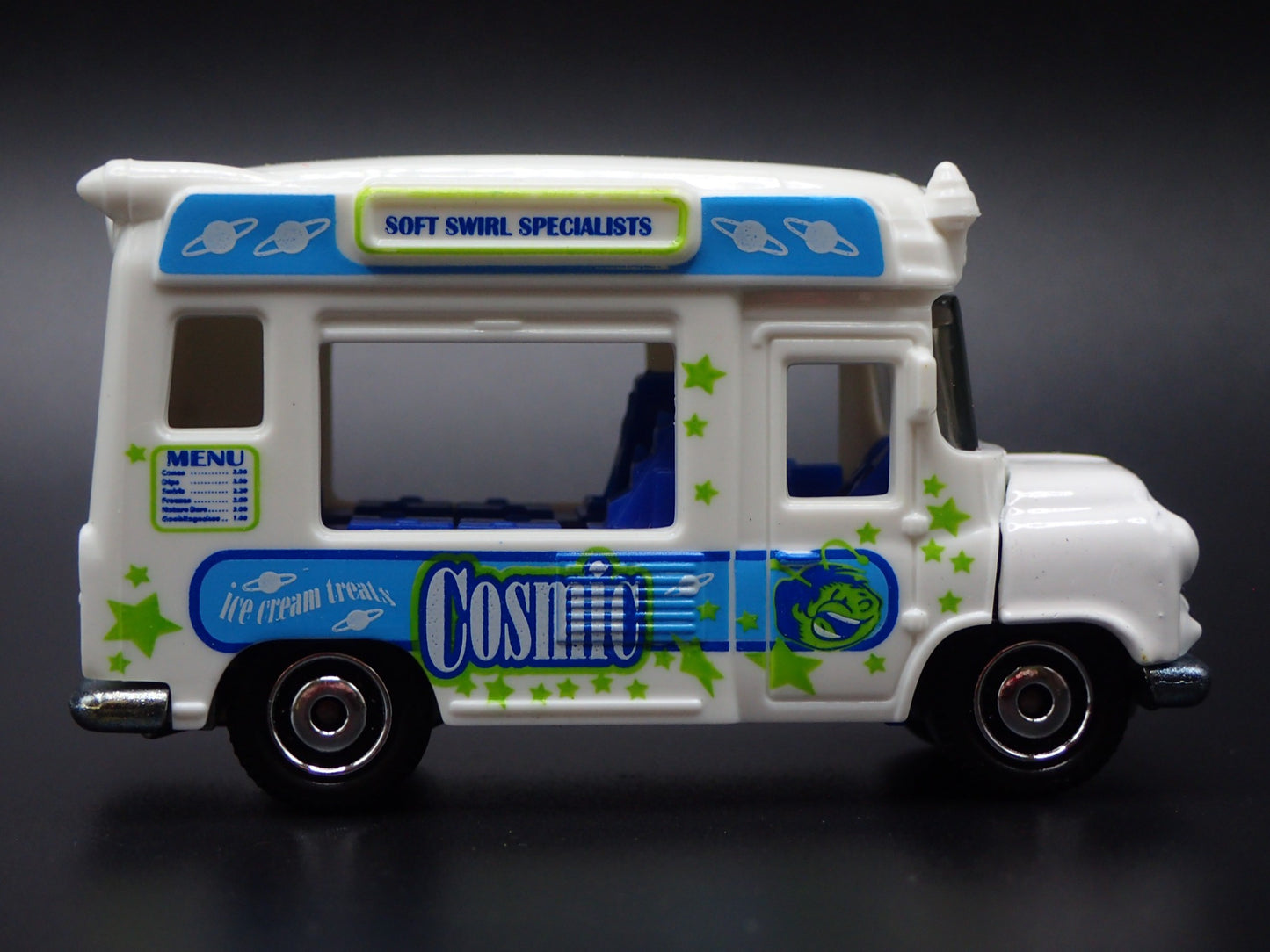 COSMIC SOFT SERVE ICE CREAM FOOD TRUCK 1:64 MB SCALE DIORAMA DIECAST MODEL CAR
