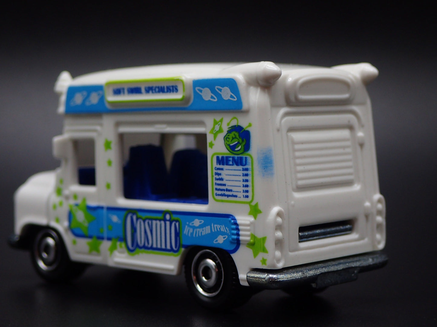 COSMIC SOFT SERVE ICE CREAM FOOD TRUCK 1:64 MB SCALE DIORAMA DIECAST MODEL CAR