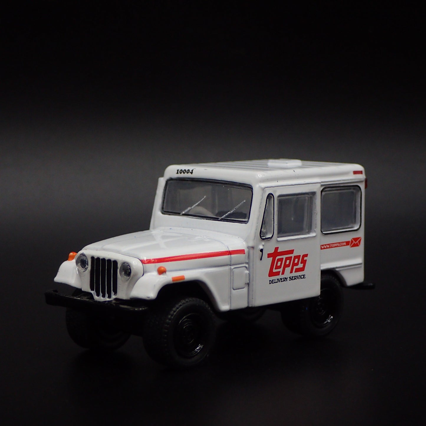 1975 75 JEEP DJ5 TOPPS MAIL DELIVERY TRUCK GPK 1/64 SCALE DIECAST MODEL CAR