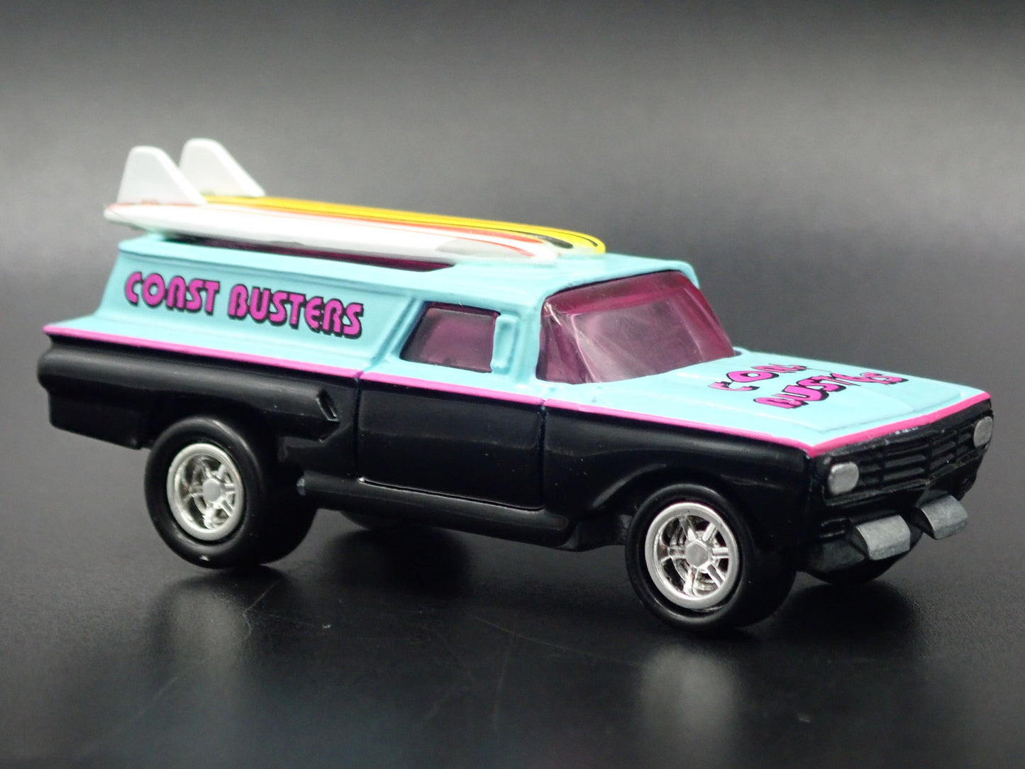 1960 60 CHEVY CHEVROLET PANEL WAGON SURF CUSTOM 1:64 SCALE DIECAST MODEL CAR