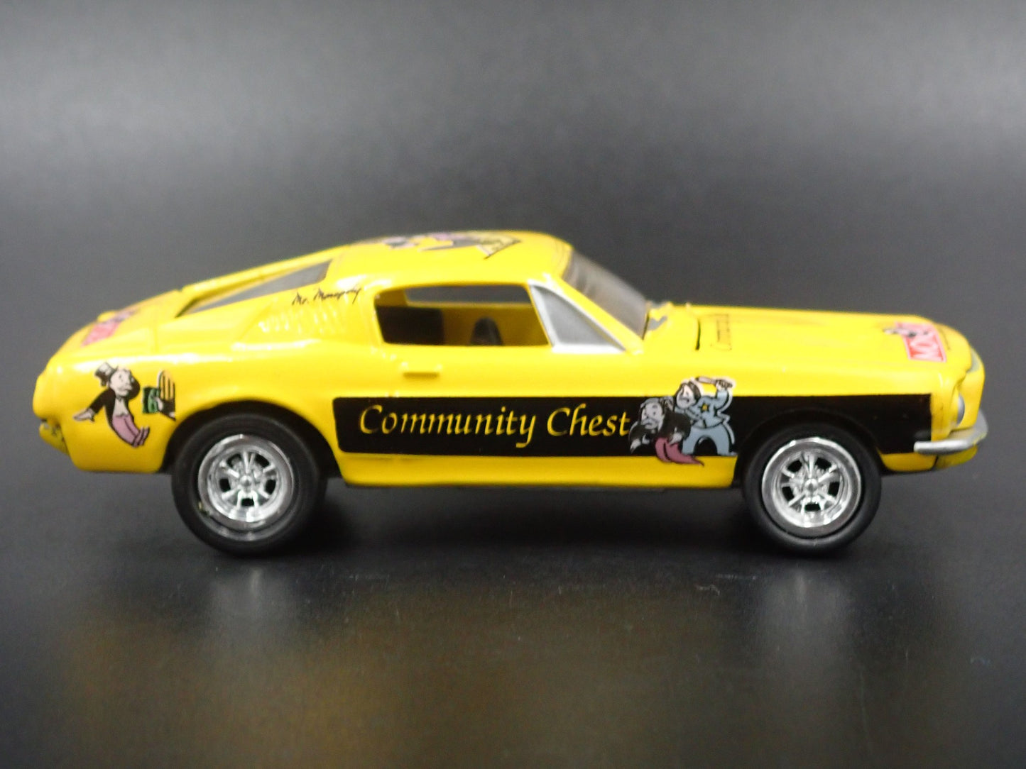 1968 68 FORD MUSTANG FASTBACK MONOPLY 1:64 SCALE COLLECTIBLE DIECAST MODEL CAR