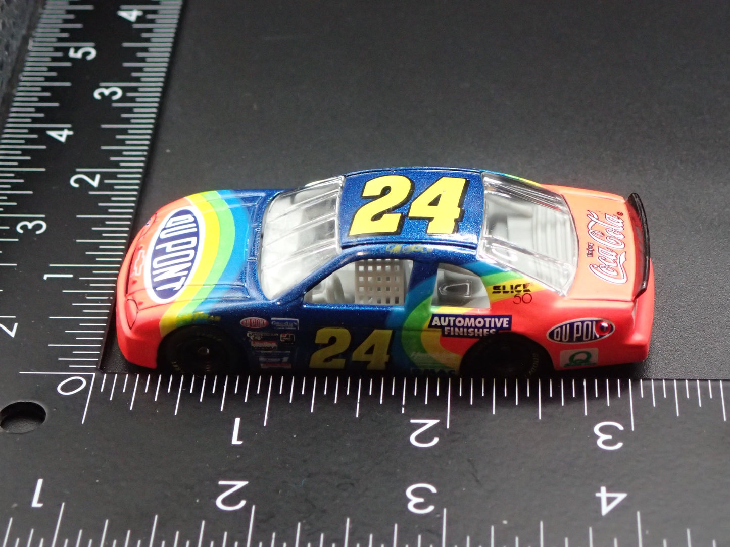 1997 97 CHEVY CHEVROLET MONTE CARLO 24 JEFF GORDON NASCAR 1:64 DIECAST MODEL CAR