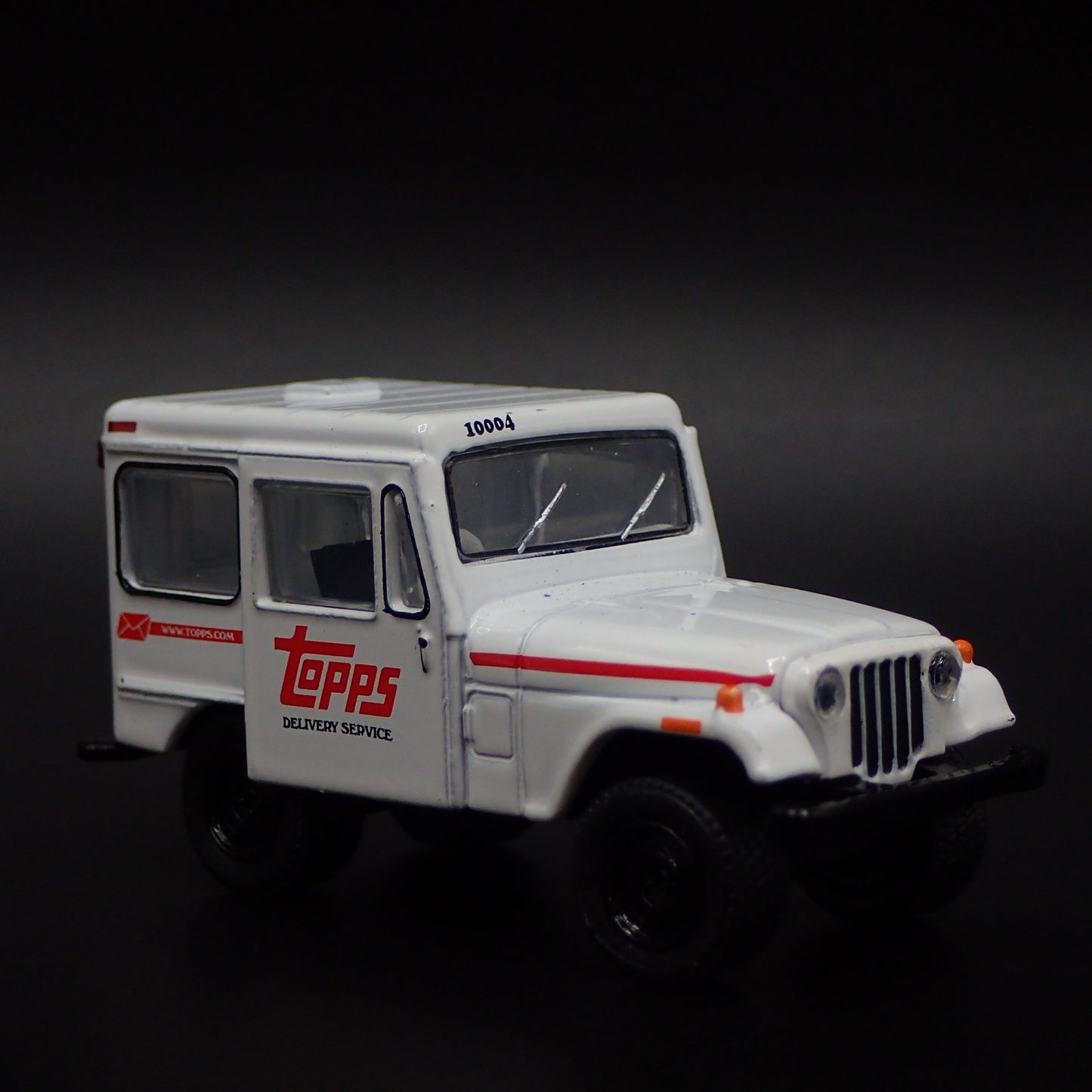 1975 75 JEEP DJ5 TOPPS MAIL DELIVERY TRUCK GPK 1/64 SCALE DIECAST MODEL CAR