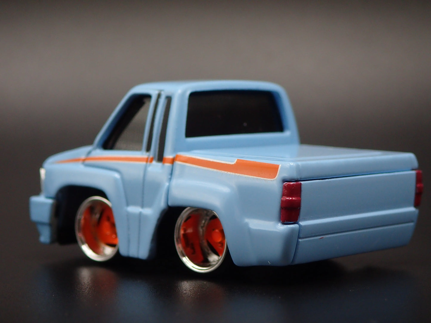 1987 87 TOYOTA SR5 PICKUP TRUCK CAR TUNED BLUE 1/64 SCALE DIECAST MODEL CAR