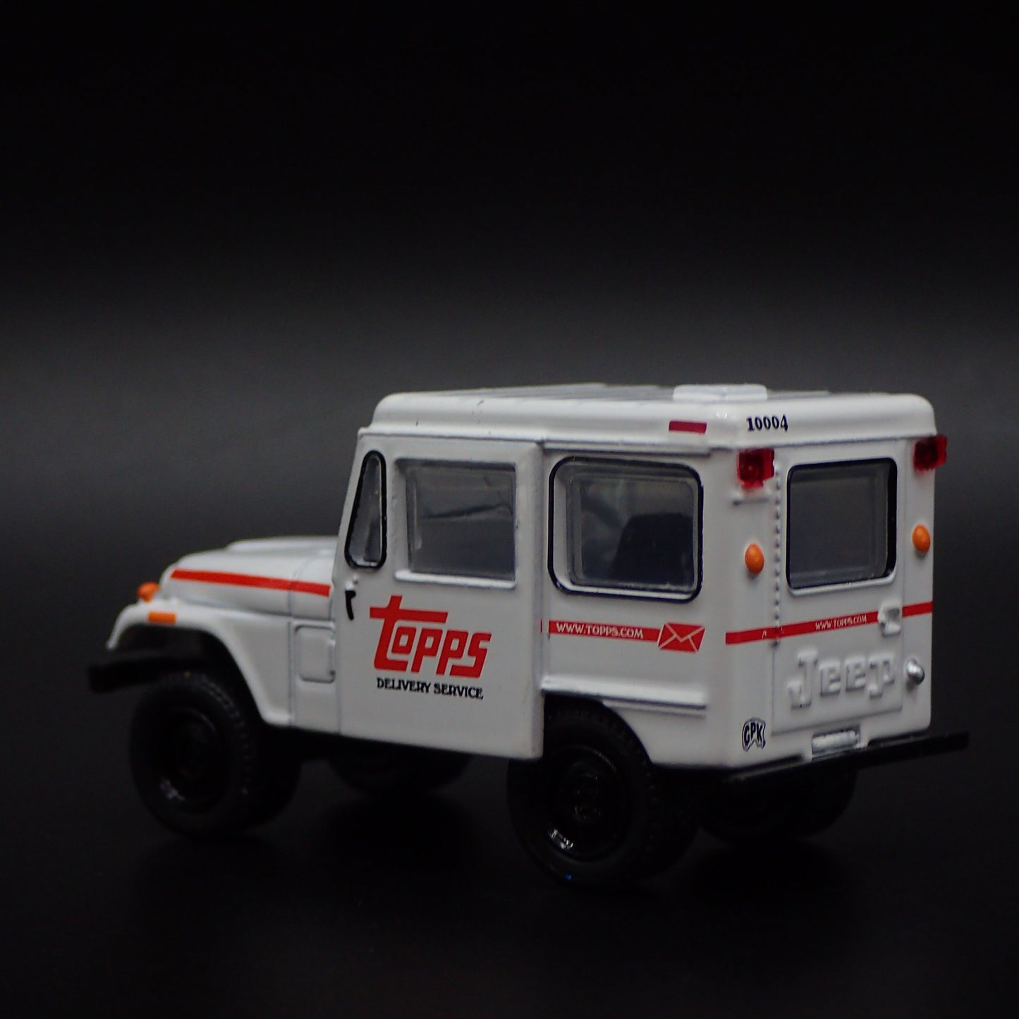 1975 75 JEEP DJ5 TOPPS MAIL DELIVERY TRUCK GPK 1/64 SCALE DIECAST MODEL CAR