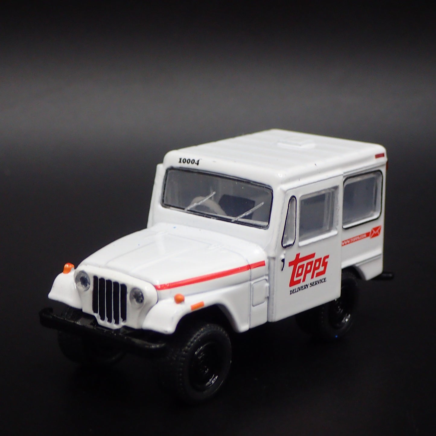 1975 75 JEEP DJ5 TOPPS MAIL DELIVERY TRUCK GPK 1/64 SCALE DIECAST MODEL CAR