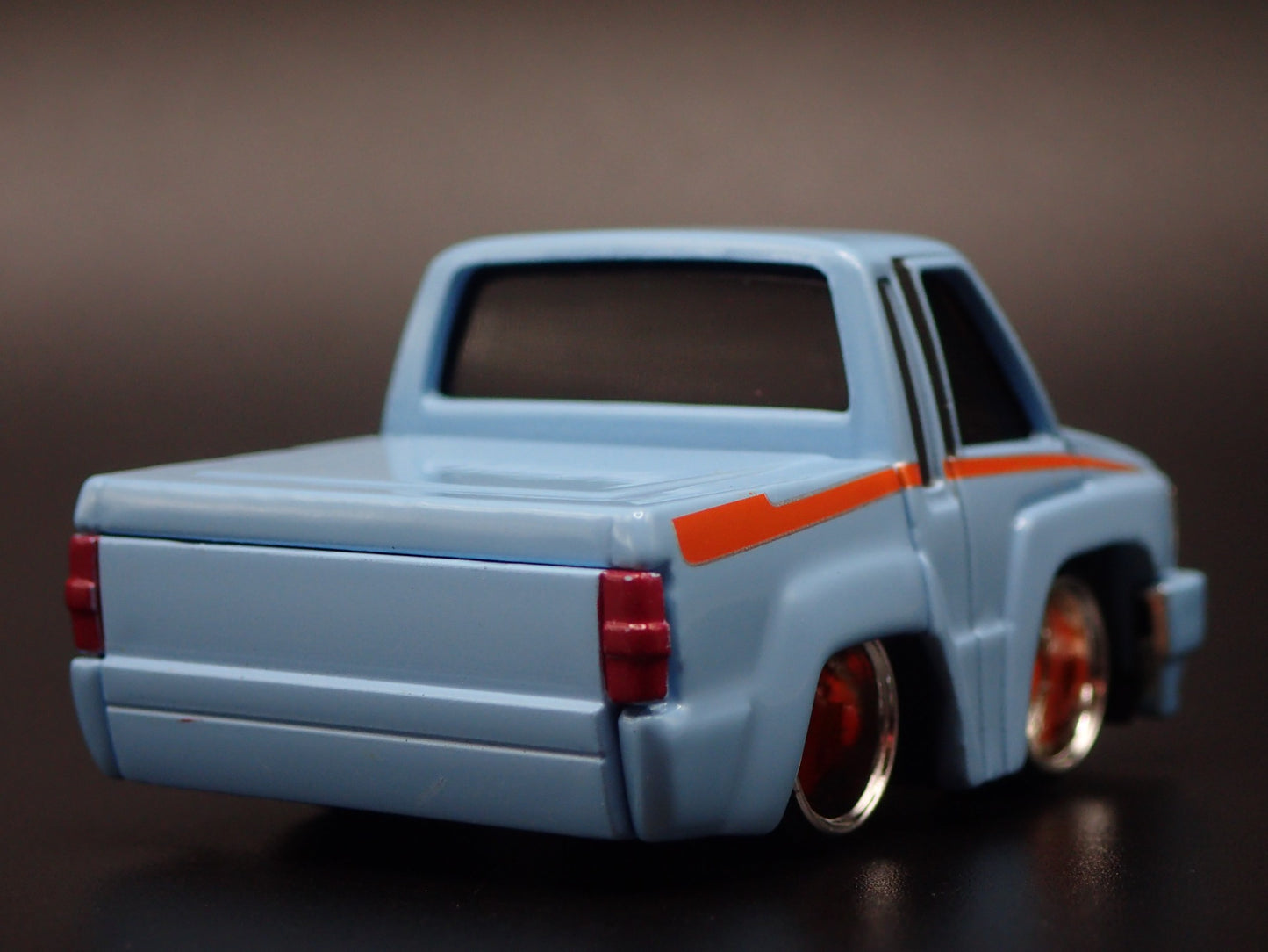 1987 87 TOYOTA SR5 PICKUP TRUCK CAR TUNED BLUE 1/64 SCALE DIECAST MODEL CAR