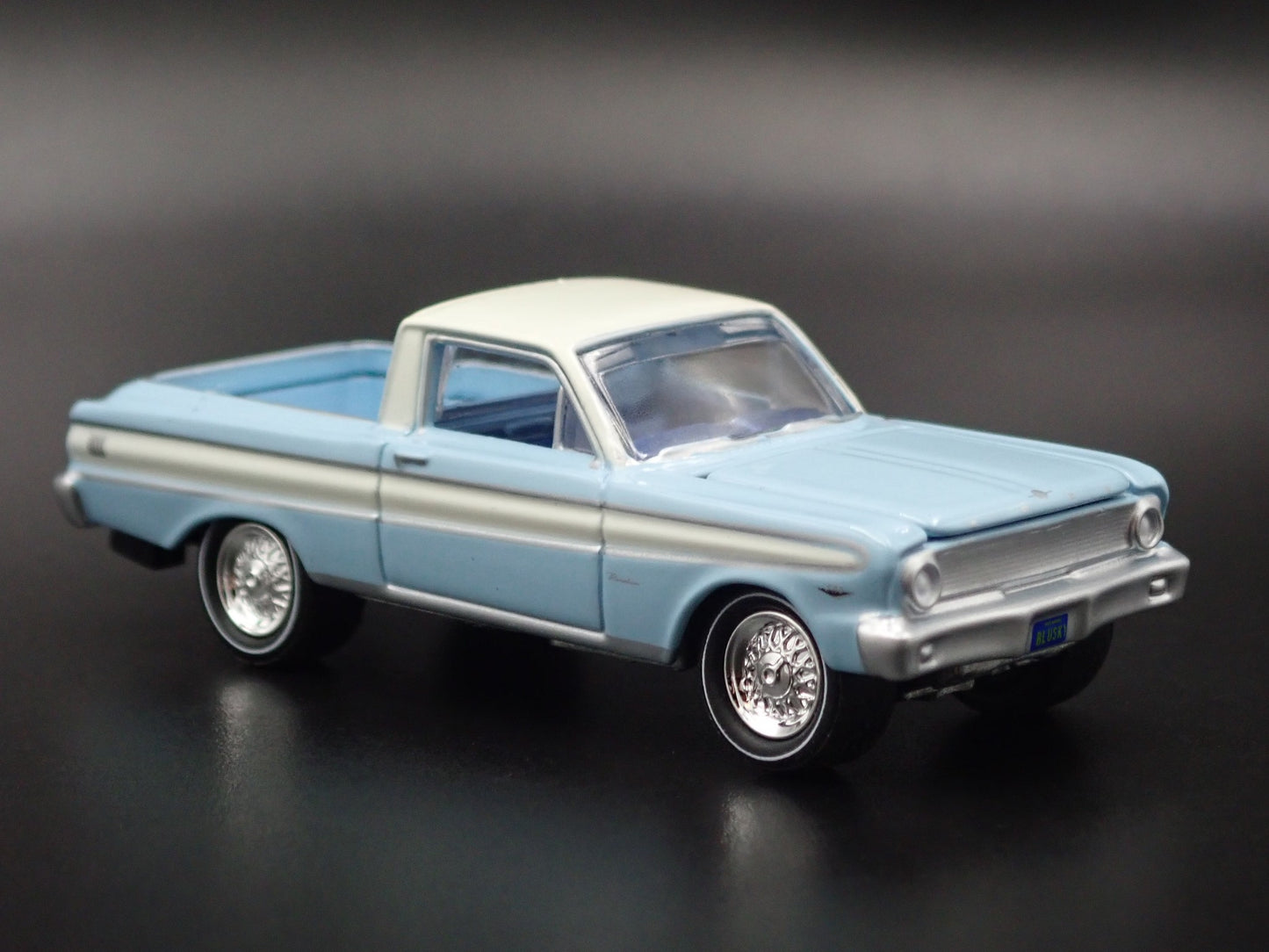1964 64 FORD FALCON RANCHERO PICKUP TRUCK W HITCH 1:64 SCALE DIECAST MODEL CAR