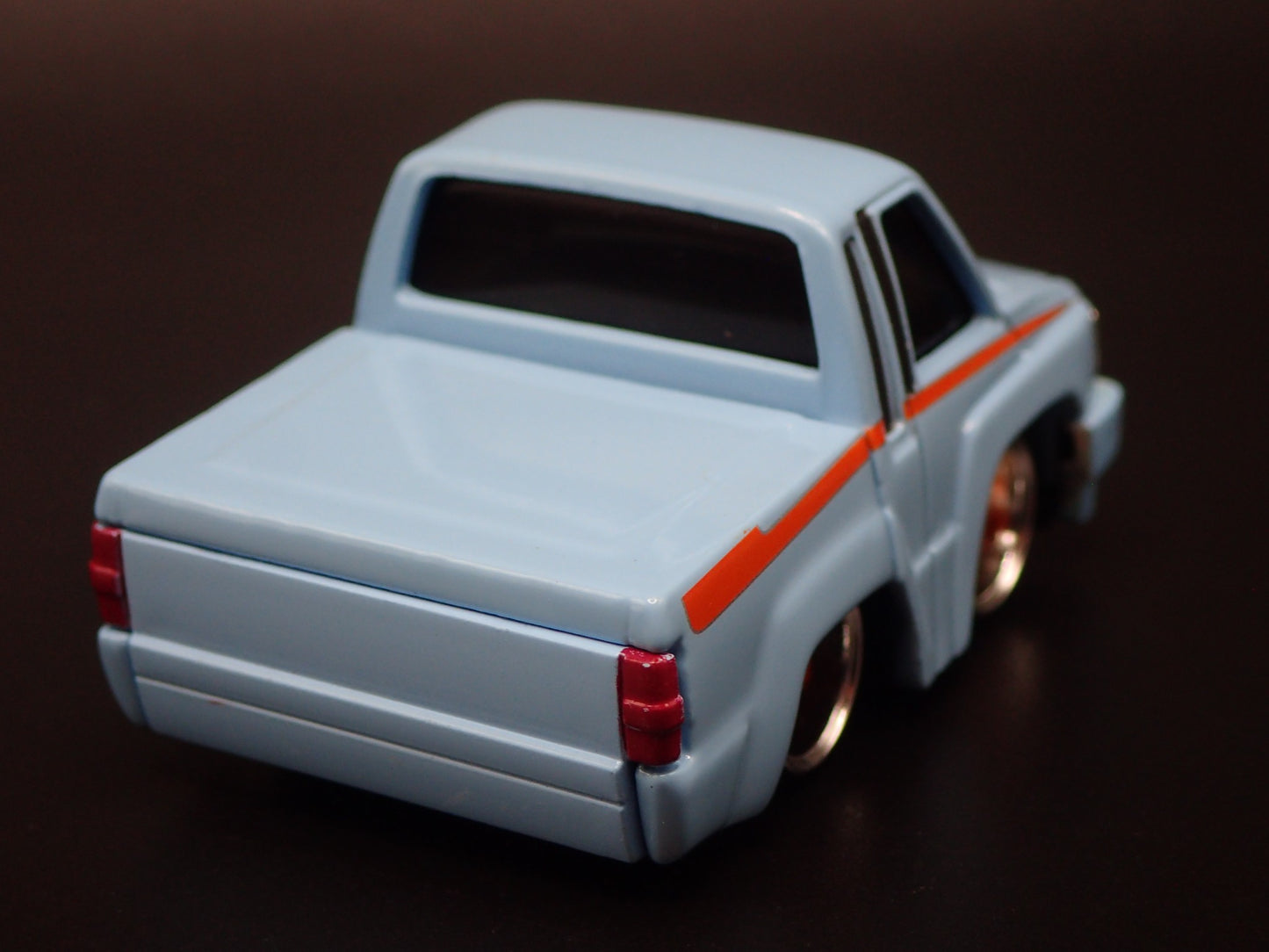 1987 87 TOYOTA SR5 PICKUP TRUCK CAR TUNED BLUE 1/64 SCALE DIECAST MODEL CAR