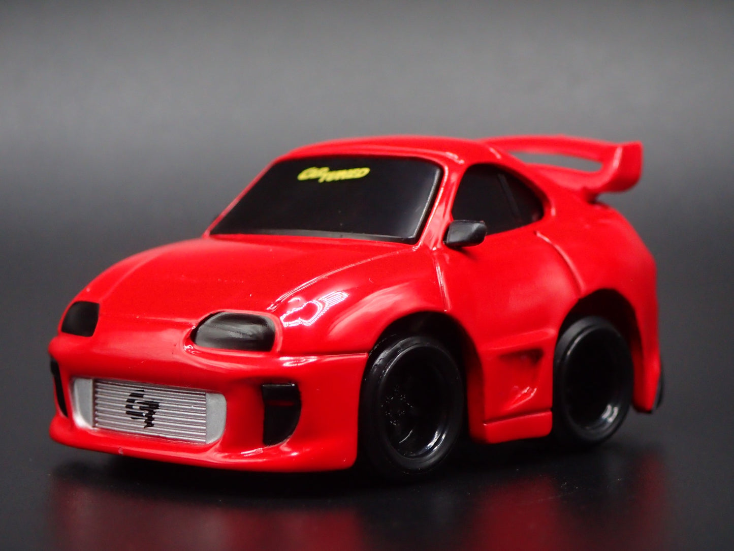 1993-2002 TOYOTA SUPRA CAR TUNED RED JDM 1/64 SCALE DIORAMA DIECAST MODEL CAR