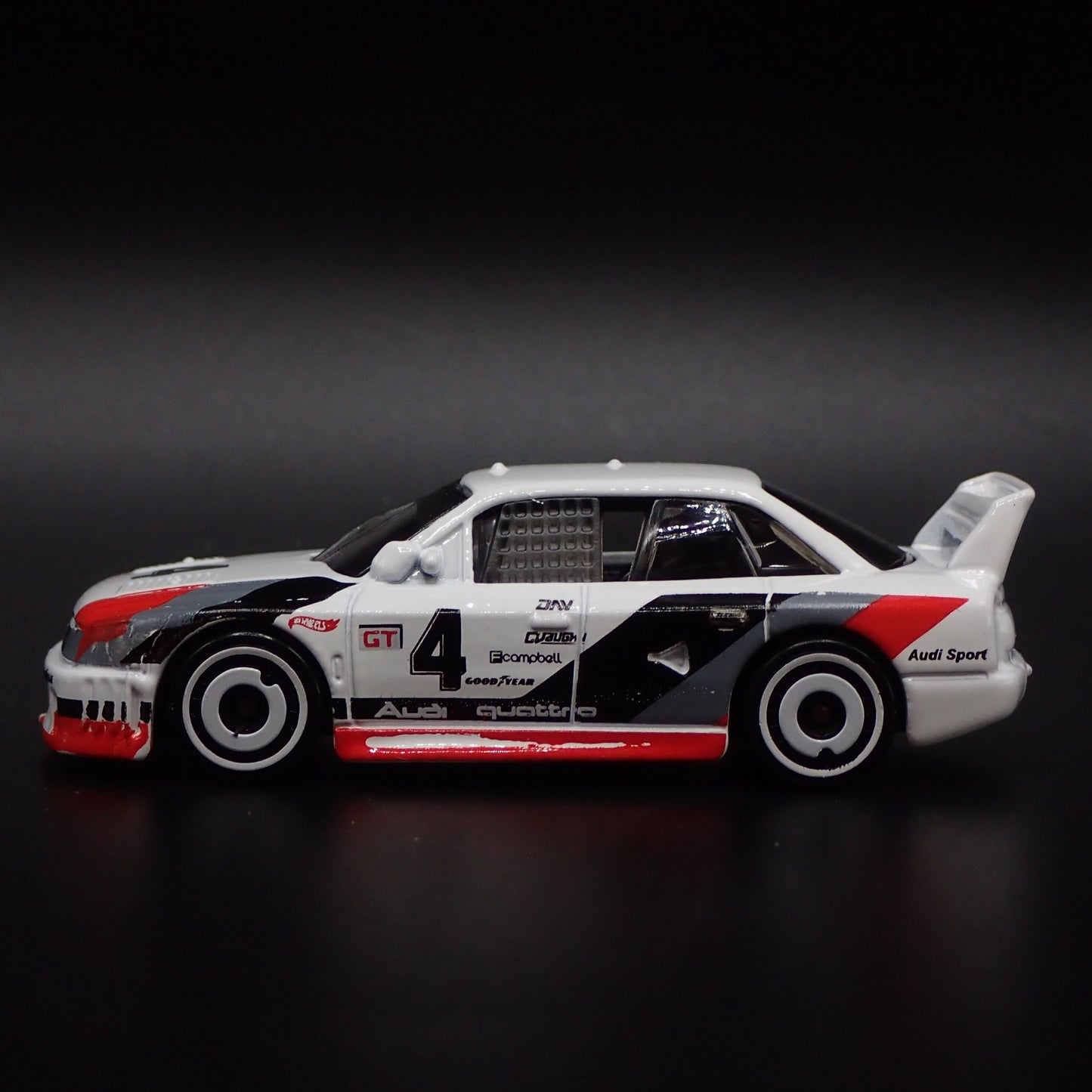AUDI 90 QUATTRO IMSA RACE CAR 1:64 SCALE COLLECTIBLE DIORAMA DIECAST MODEL CAR