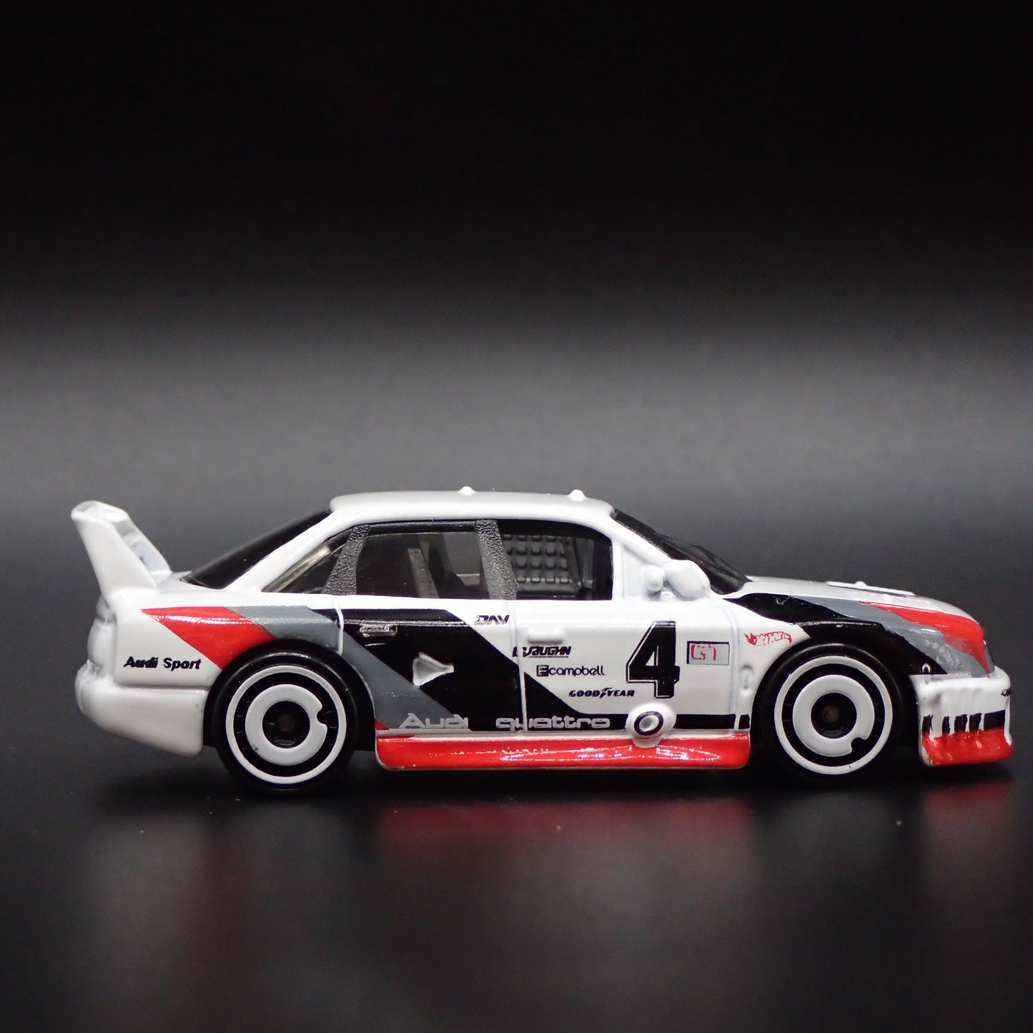 AUDI 90 QUATTRO IMSA RACE CAR 1:64 SCALE COLLECTIBLE DIORAMA DIECAST MODEL CAR