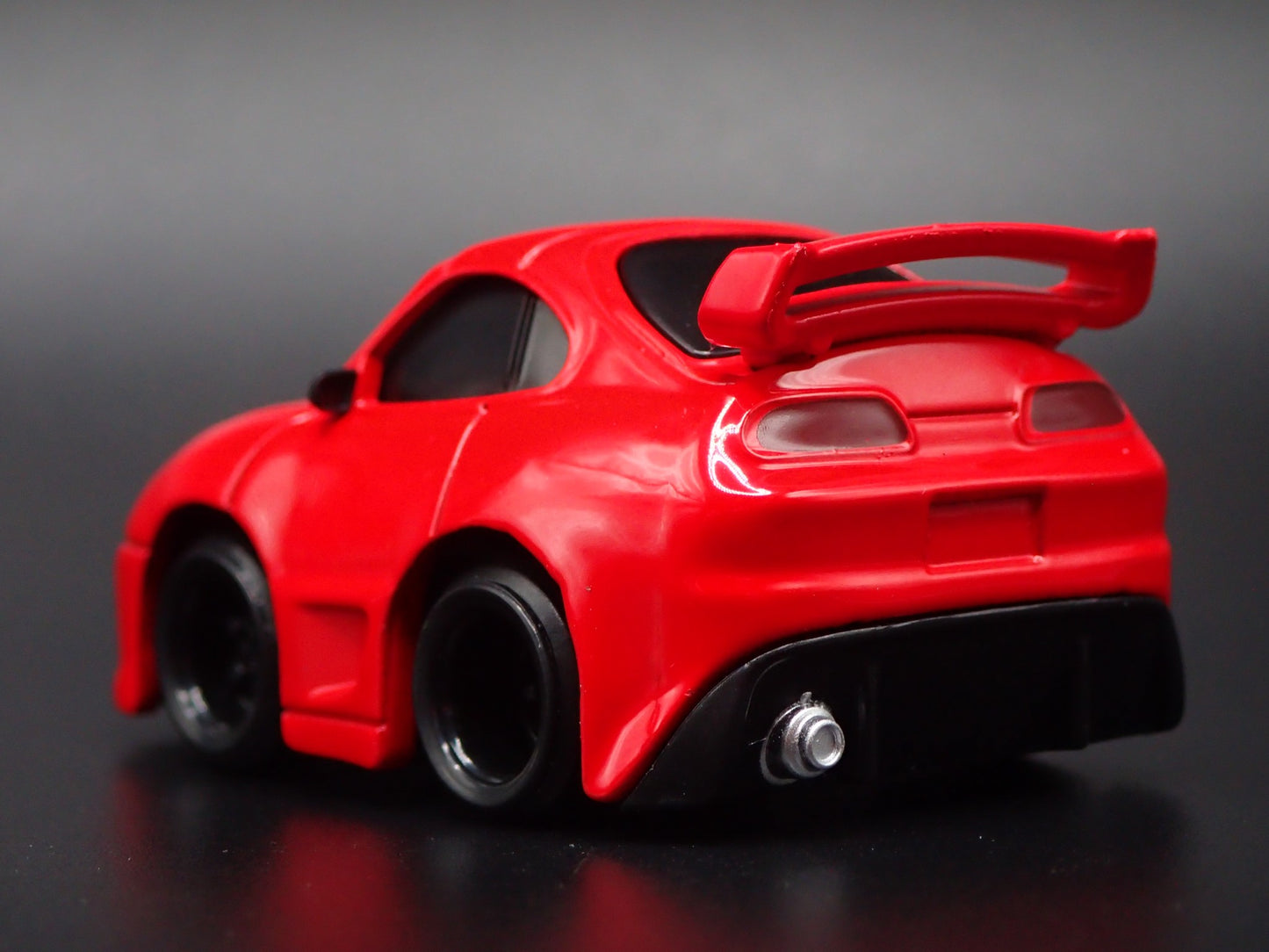 1993-2002 TOYOTA SUPRA CAR TUNED RED JDM 1/64 SCALE DIORAMA DIECAST MODEL CAR
