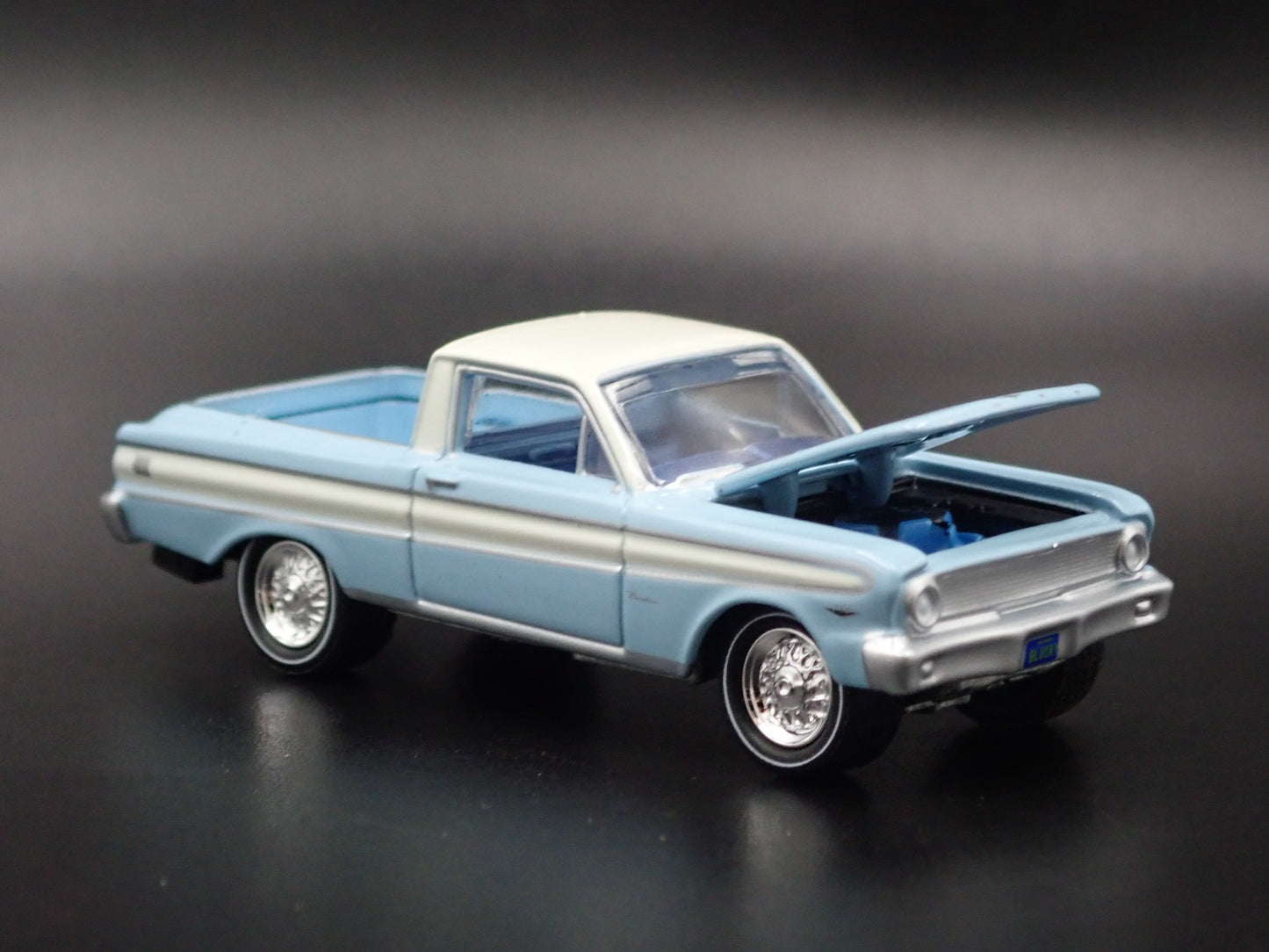 1964 64 FORD FALCON RANCHERO PICKUP TRUCK W HITCH 1:64 SCALE DIECAST MODEL CAR