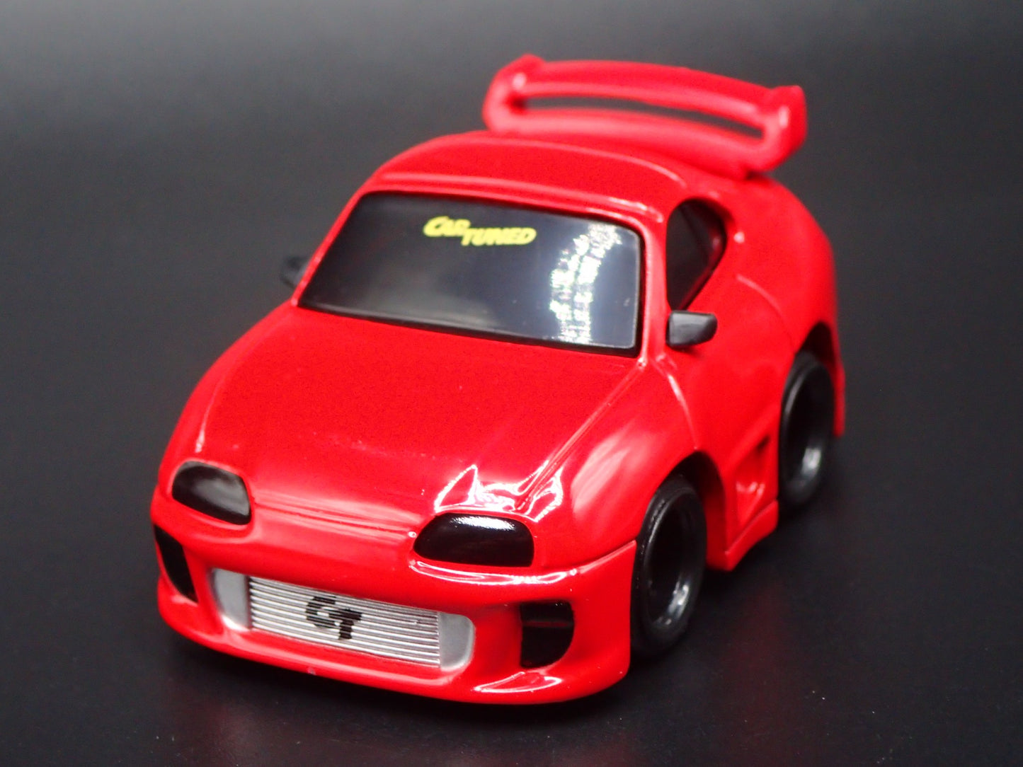 1993-2002 TOYOTA SUPRA CAR TUNED RED JDM 1/64 SCALE DIORAMA DIECAST MODEL CAR
