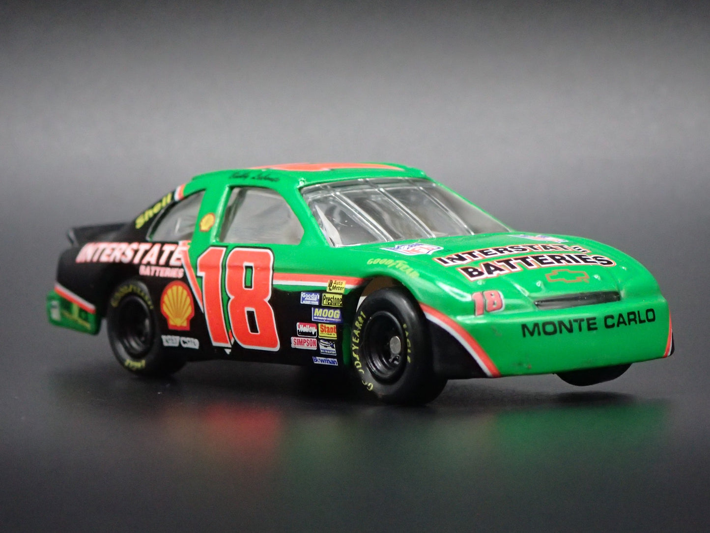 1996 CHEVY CHEVROLET MONTE CARLO 18 BOBBY LABONTE NASCAR 1:64 DIECAST MODEL CAR