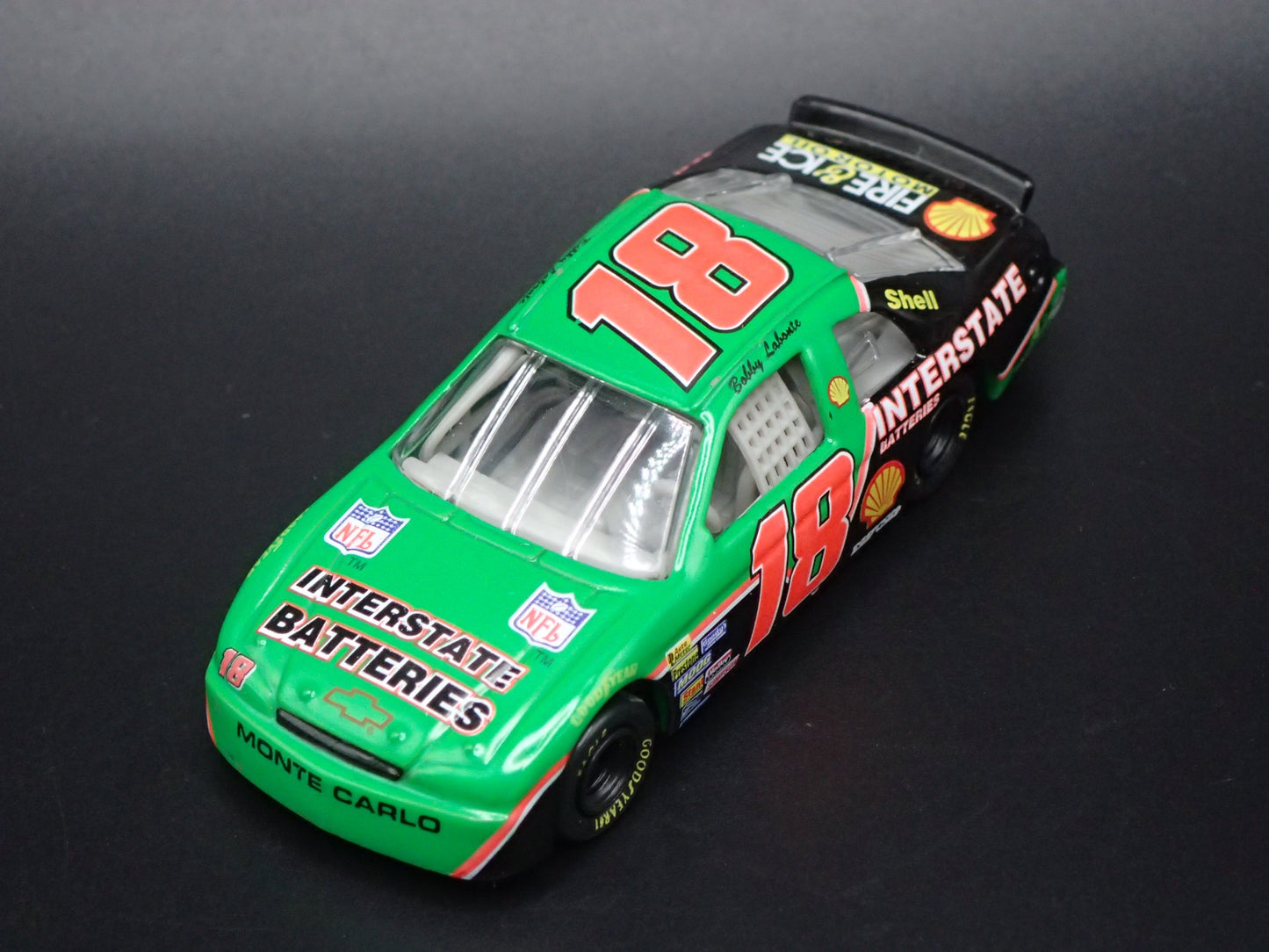 1996 CHEVY CHEVROLET MONTE CARLO 18 BOBBY LABONTE NASCAR 1:64 DIECAST MODEL CAR
