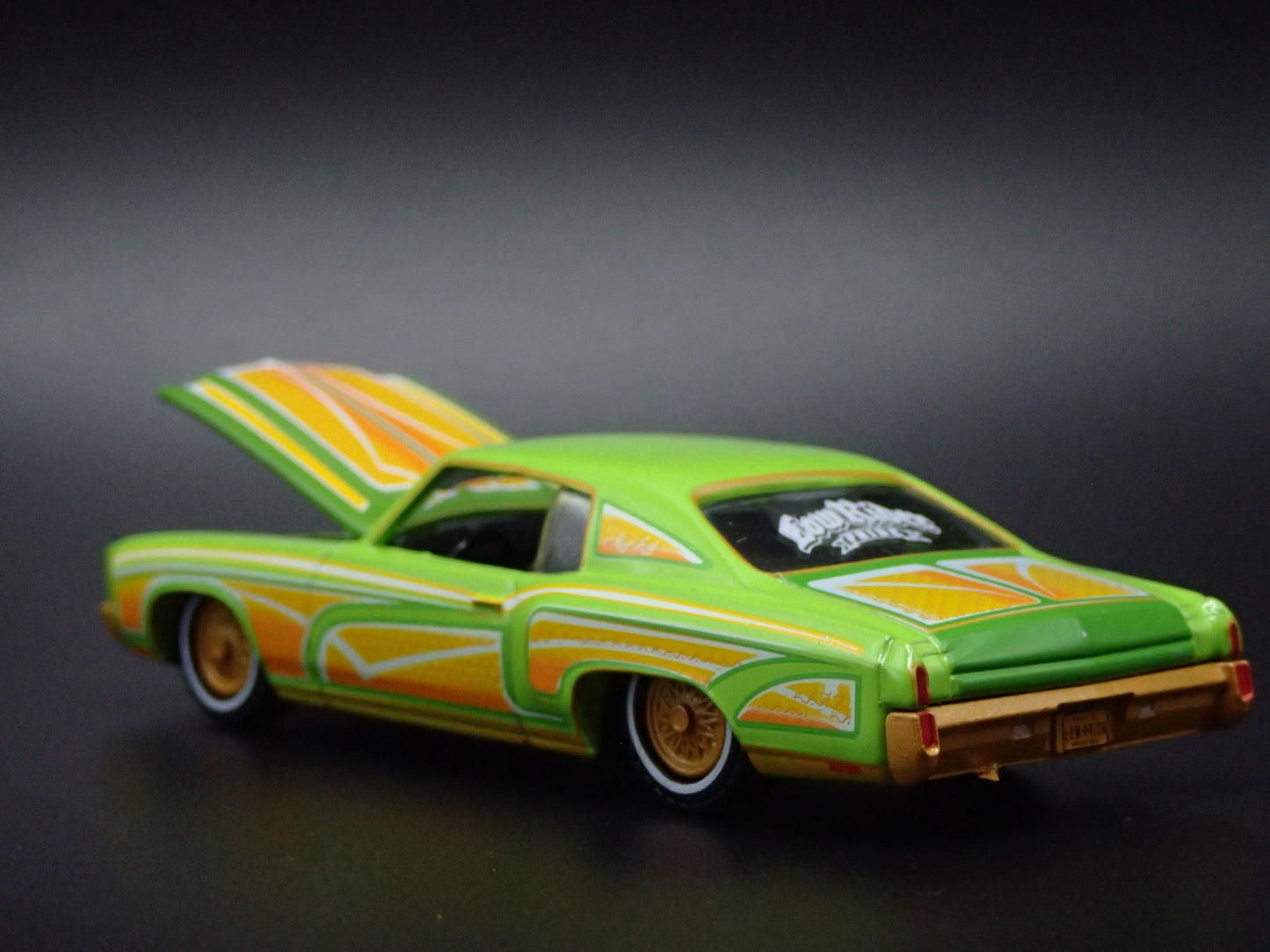 1970 70 CHEVY CHEVROLET MONTE CARLO LOWRIDER GREEN 1:64 SCALE DIECAST MODEL CAR