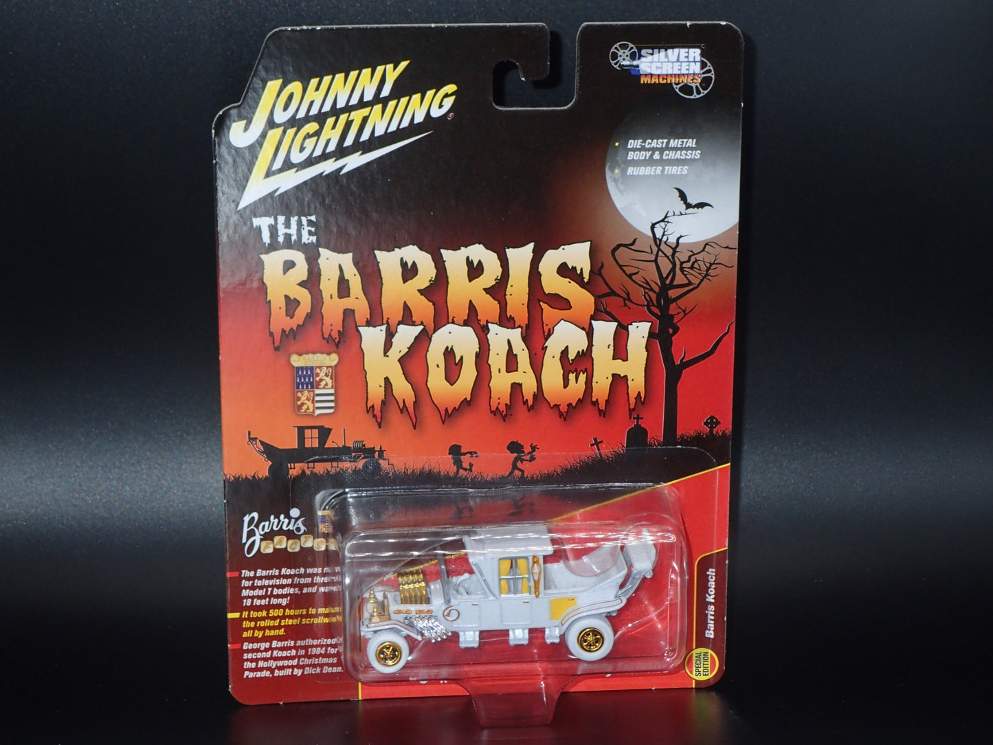 2026 BARRIS KOACH MUNSTERS SILVER SCREEN JOHNNY LIGHTNING WHITE LIGHTNING CHASE