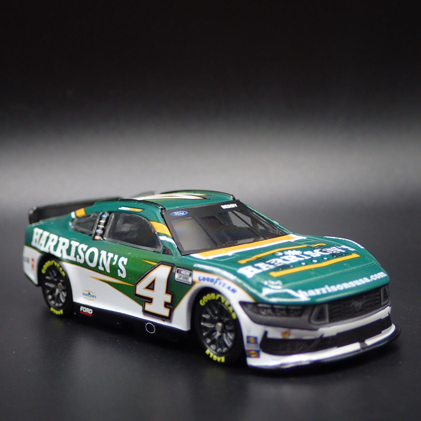 2024 FORD MUSTANG #4 JOSH BERRY HARISONS WORKWEAR NASCAR 1:64 SCALE DIECAST CAR