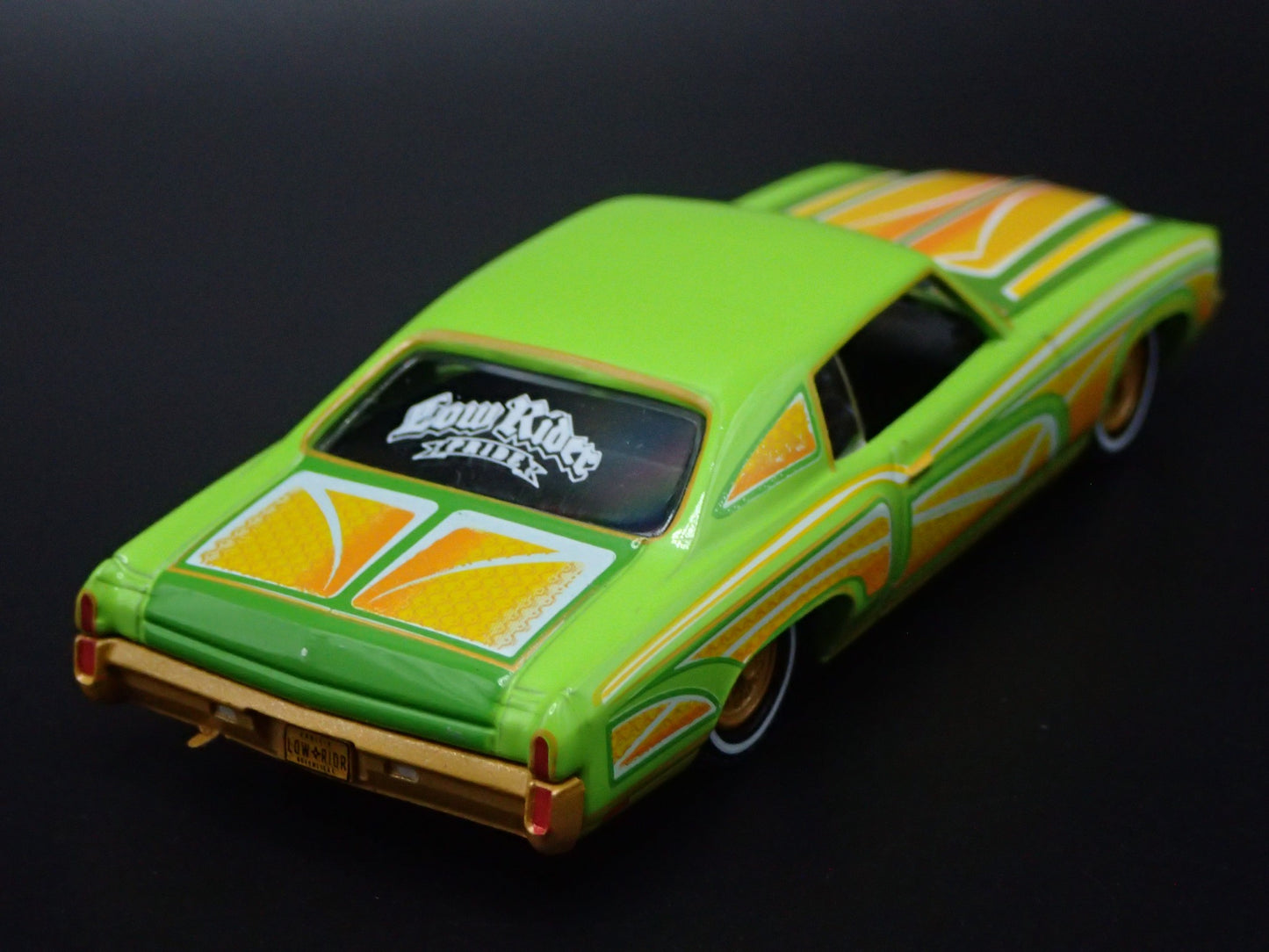 1970 70 CHEVY CHEVROLET MONTE CARLO LOWRIDER GREEN 1:64 SCALE DIECAST MODEL CAR