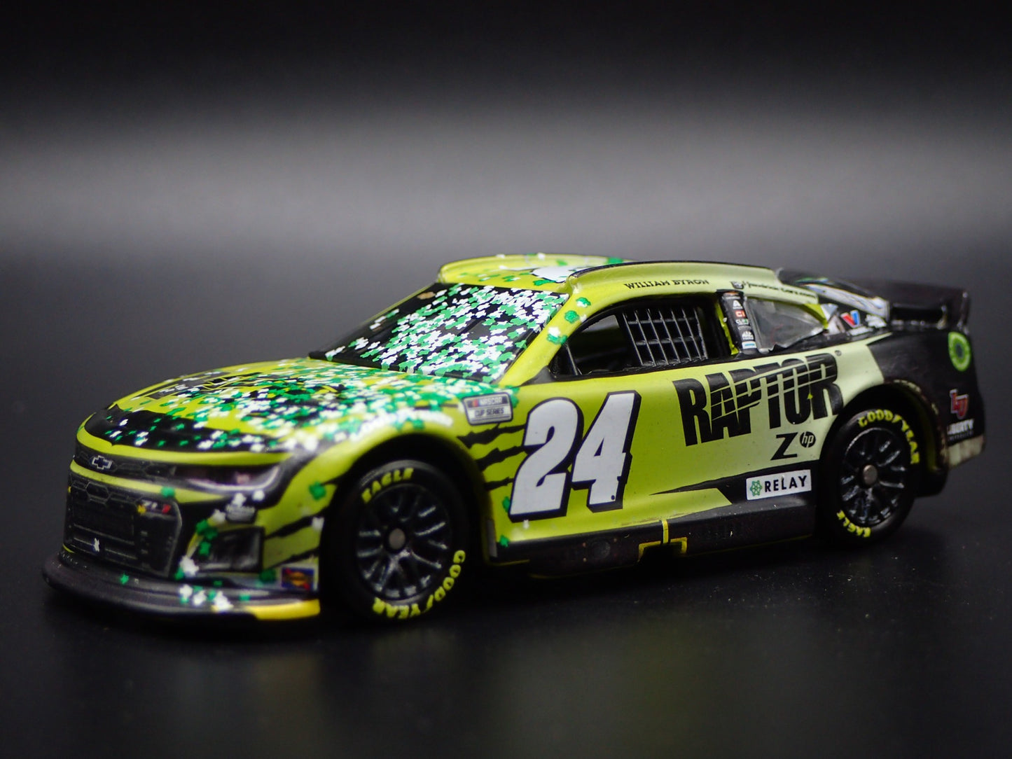 2024 CHEVY CAMARO ZL1 24 WILLIAM BYRON RAPTOR COTA NASCAR 1:64 DIECAST MODEL CAR