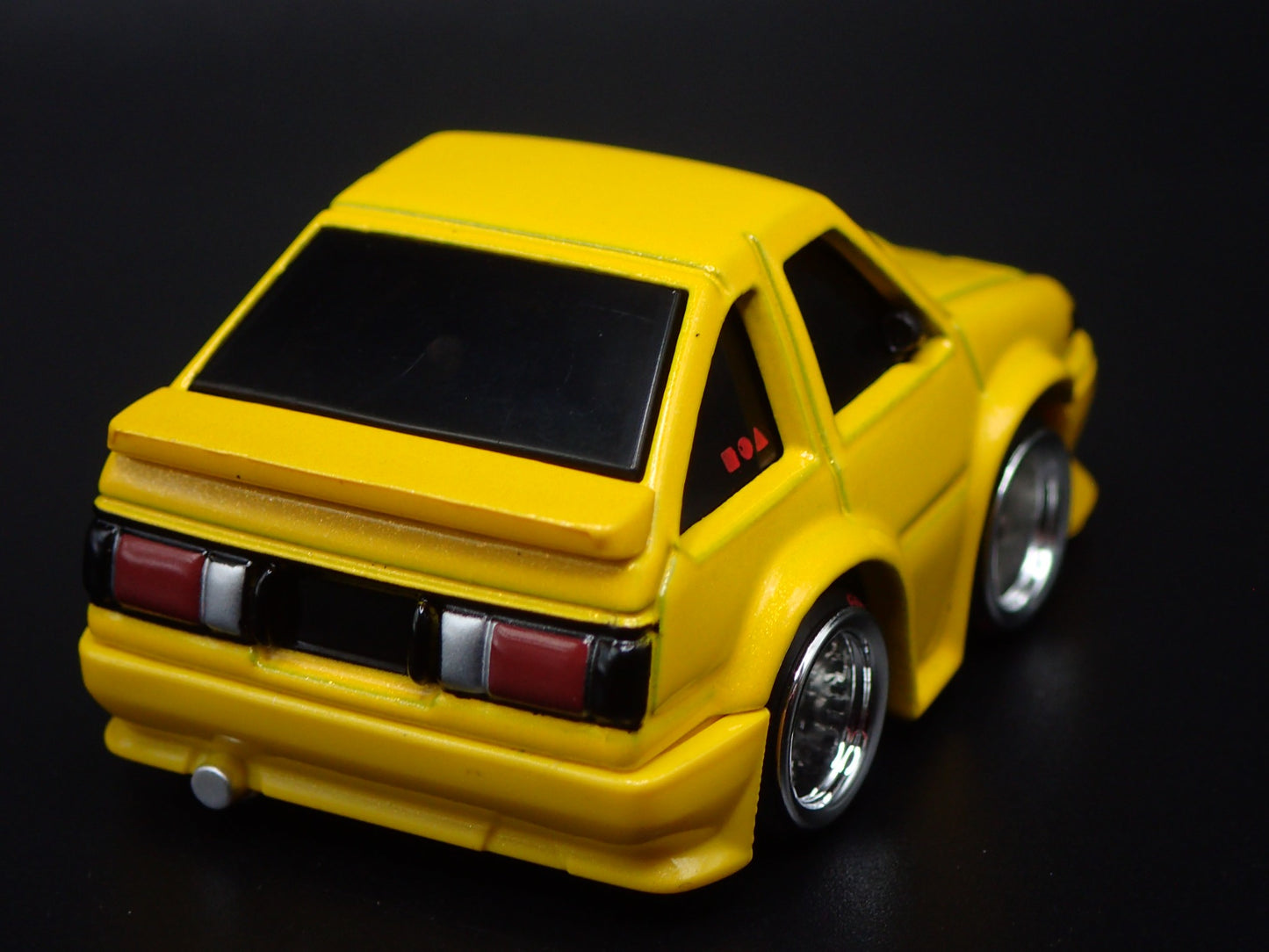 1983-1987 TOYOTA SPRINTER AE86 TUNED JDM YELLOW 1/64 SCALE DIECAST MODEL CAR