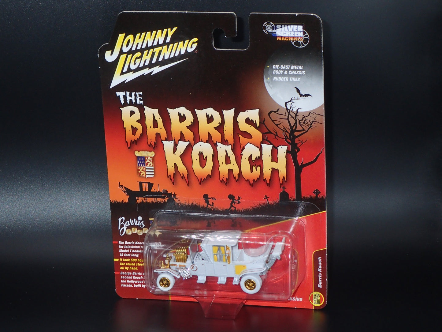 2026 BARRIS KOACH MUNSTERS SILVER SCREEN JOHNNY LIGHTNING WHITE LIGHTNING CHASE