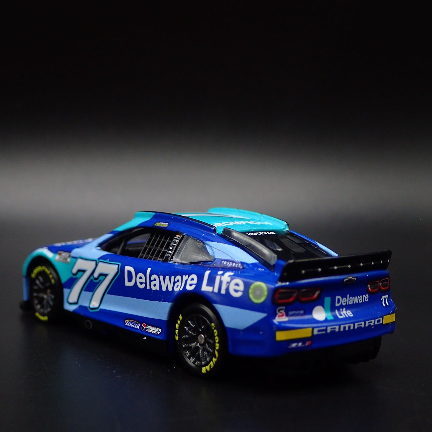 2024 24 CHEVY CAMARO ZL1 77 CARSON HOCEVAR DELAWARE LIFE NASCAR 1:64 DIECAST CAR