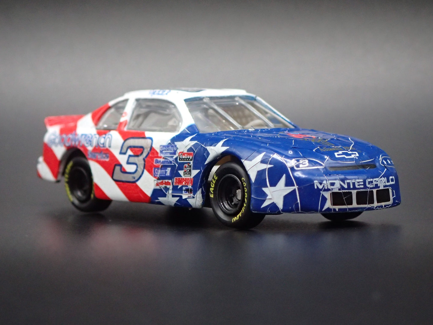1996 CHEVROLET MONTE CARLO 3 DALE EARNHARDT NASCAR 1:64 SCALE DIECAST MODEL CAR