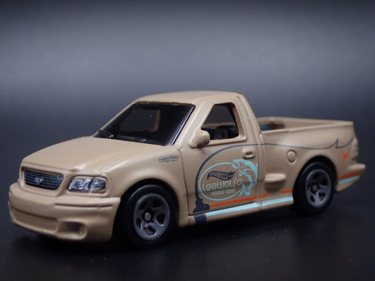 1999-2004 FORD SVT F150 LIGHTNING PICKUP TRUCK TAN 1:64 SCALE DIECAST MODEL CAR