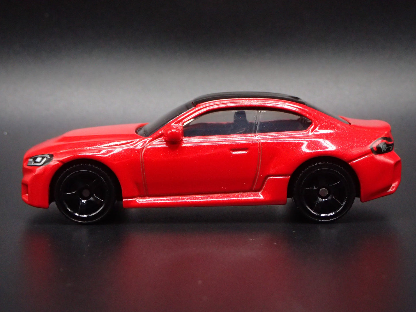 2023-2025 BMW M2 COUPE RED 1:64 SCALE COLLECTIBLE DIORAMA DIECAST MODEL CAR