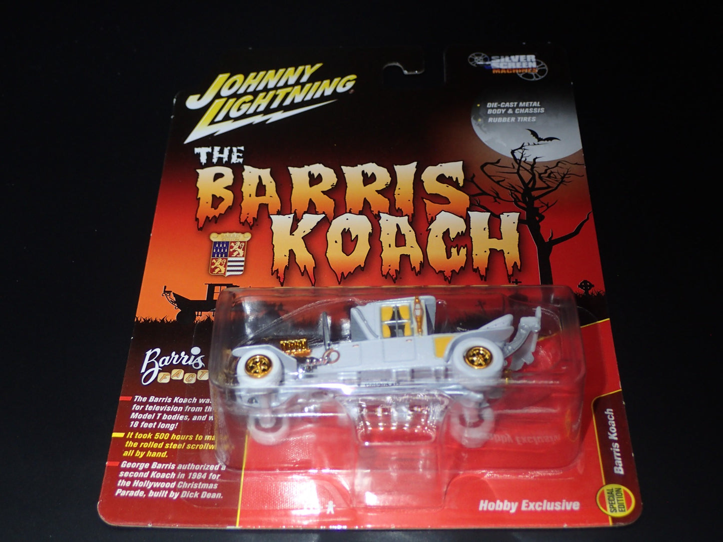2026 BARRIS KOACH MUNSTERS SILVER SCREEN JOHNNY LIGHTNING WHITE LIGHTNING CHASE