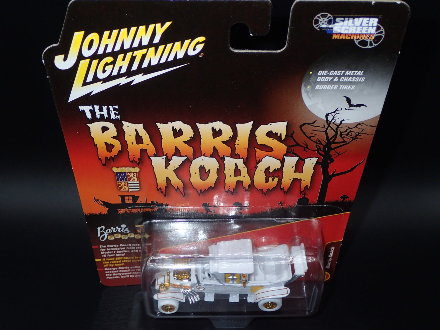 2026 BARRIS KOACH MUNSTERS SILVER SCREEN JOHNNY LIGHTNING WHITE LIGHTNING CHASE