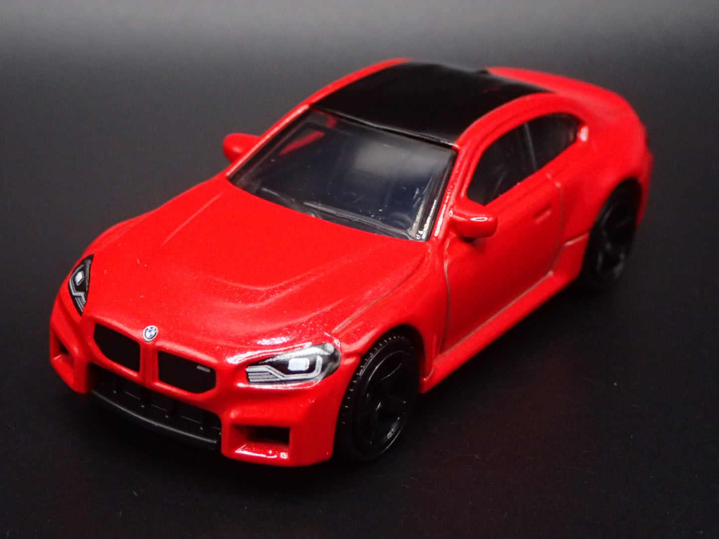 2023-2025 BMW M2 COUPE RED 1:64 SCALE COLLECTIBLE DIORAMA DIECAST MODEL CAR