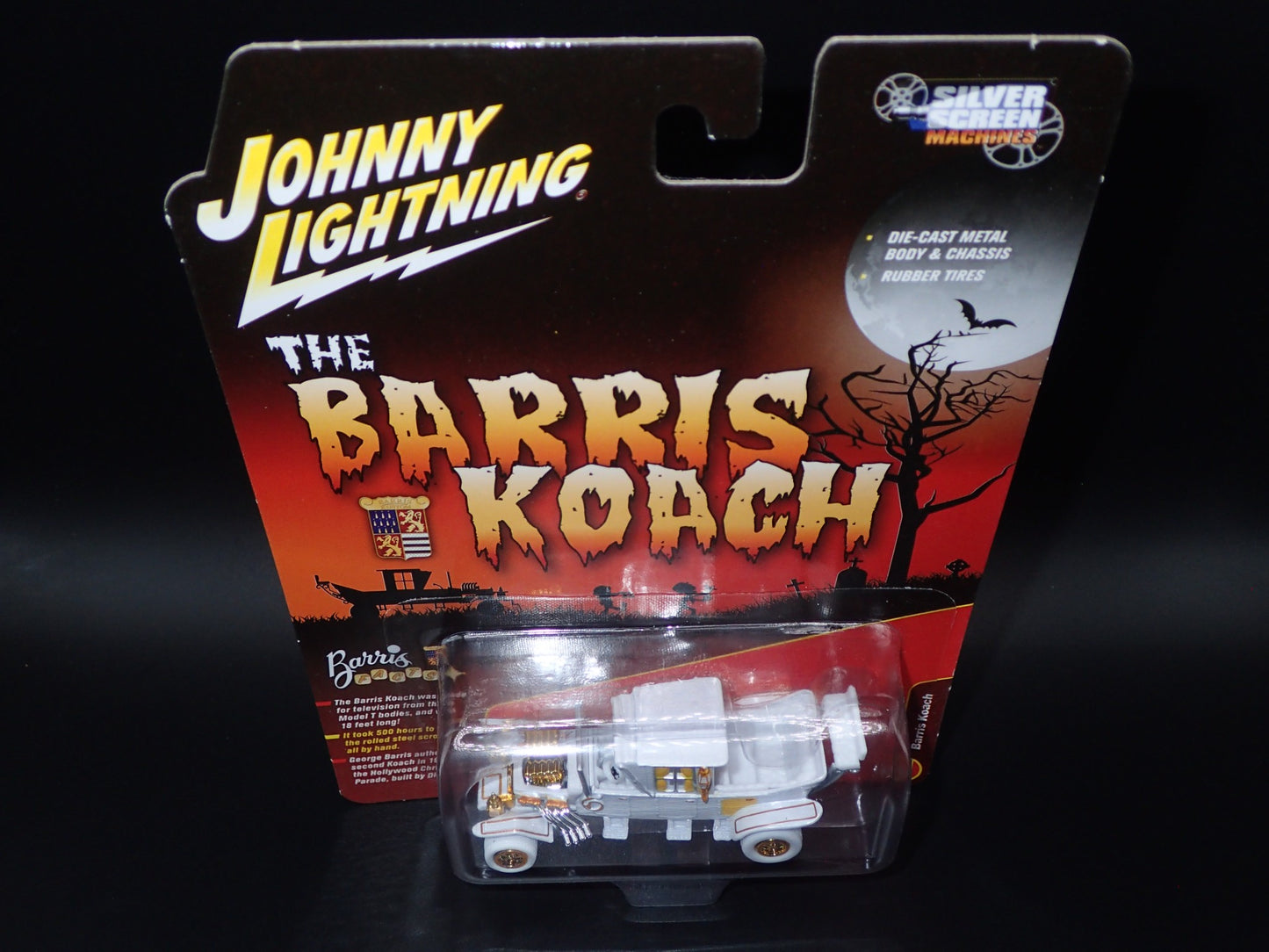 2026 BARRIS KOACH MUNSTERS SILVER SCREEN JOHNNY LIGHTNING WHITE LIGHTNING CHASE