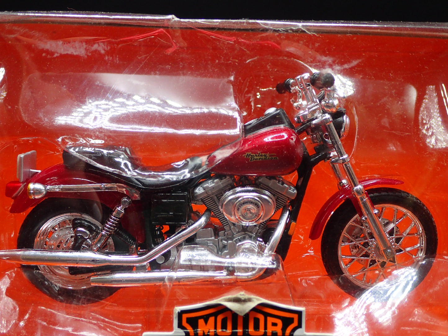 2000 00 FXDX DYNA SUPER GLIDE SPORT HARLEY DAVIDSON MOTORCYCLE MAISTO 8 1/18