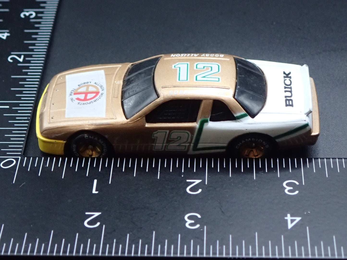 1991 91 BUICK REGAL 12 BOBBY ALLISON NASCAR 1:64 SCALE COLLECTIBLE DIECAST CAR