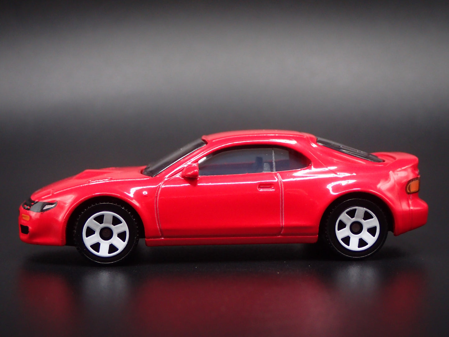 1993 93 TOYOTA CELICA RED 1/64 SCALE COLLECTIBLE DIORAMA DIECAST MODEL CAR
