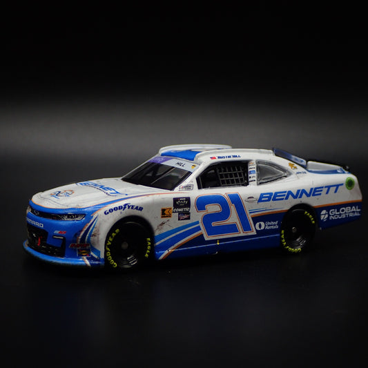 2024 24 CHEVY CAMARO 21 AUSTIN HILL BENNETT TRANS NASCAR 1:64 DIECAST MODEL CAR