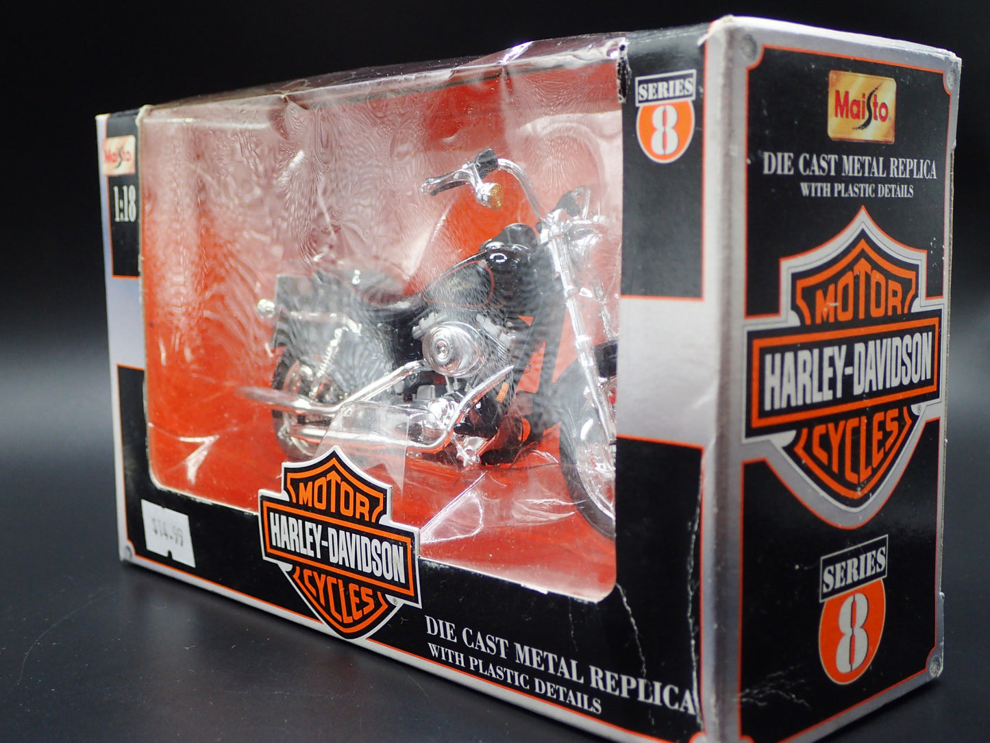 2000 FXDL DYNA LOW RIDER HARLEY DAVIDSON MAISTO SERIES 8 1/18 MOTORCYCLE MODEL