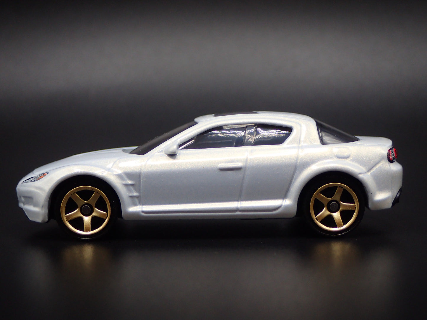 2003-2012 MAZDA RX8 JDM WHITE 1:64 SCALE COLLECTIBLE DIORAMA DIECAST MODEL CAR