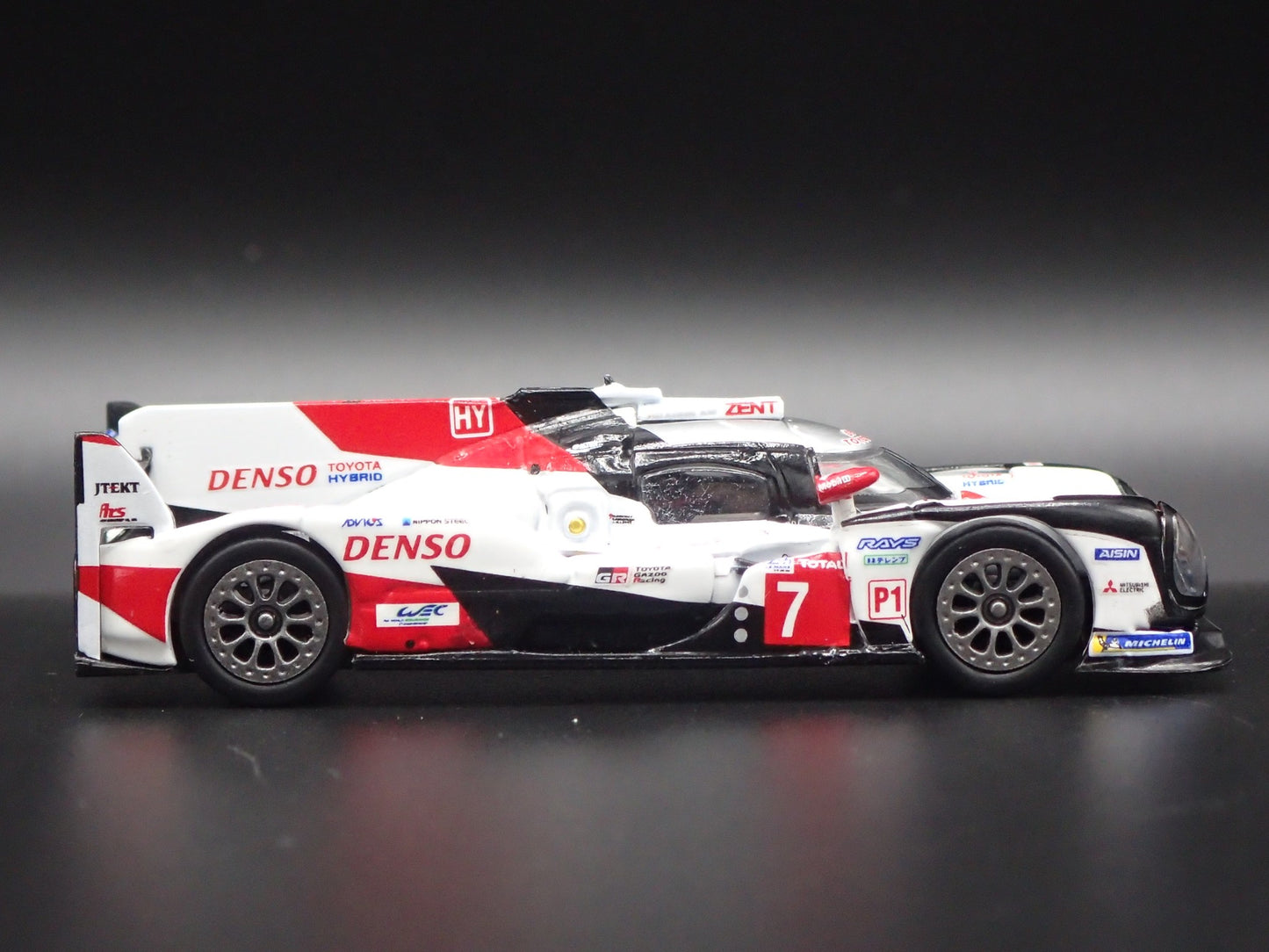 TOYOTA TS050 HYBRID GAZOO RACING 24HR LE MANS 2020 1/64 SCALE DIECAST MODEL CAR